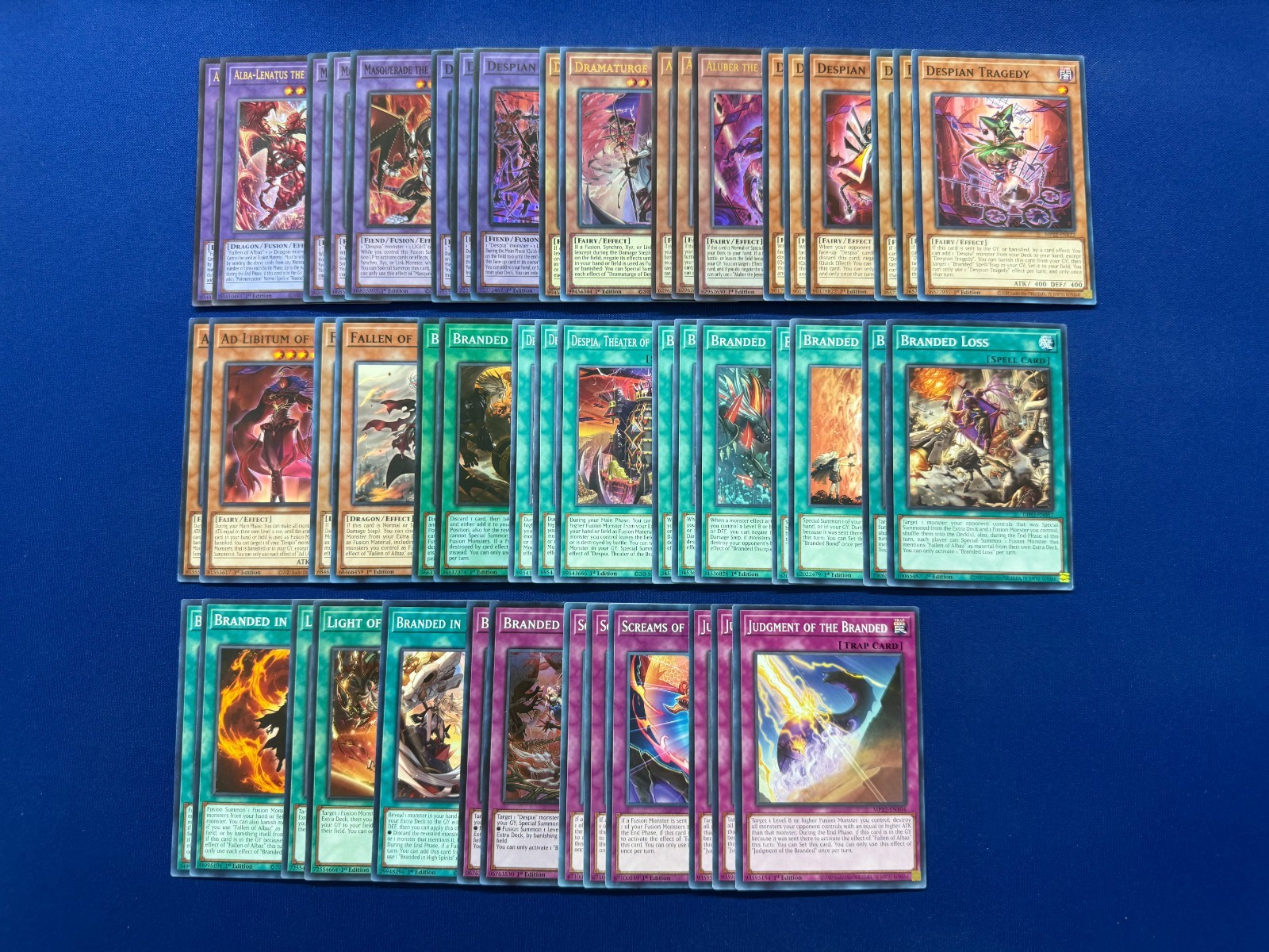 Yu-Gi-Oh - Complete Despia & Branded Fusion Deck