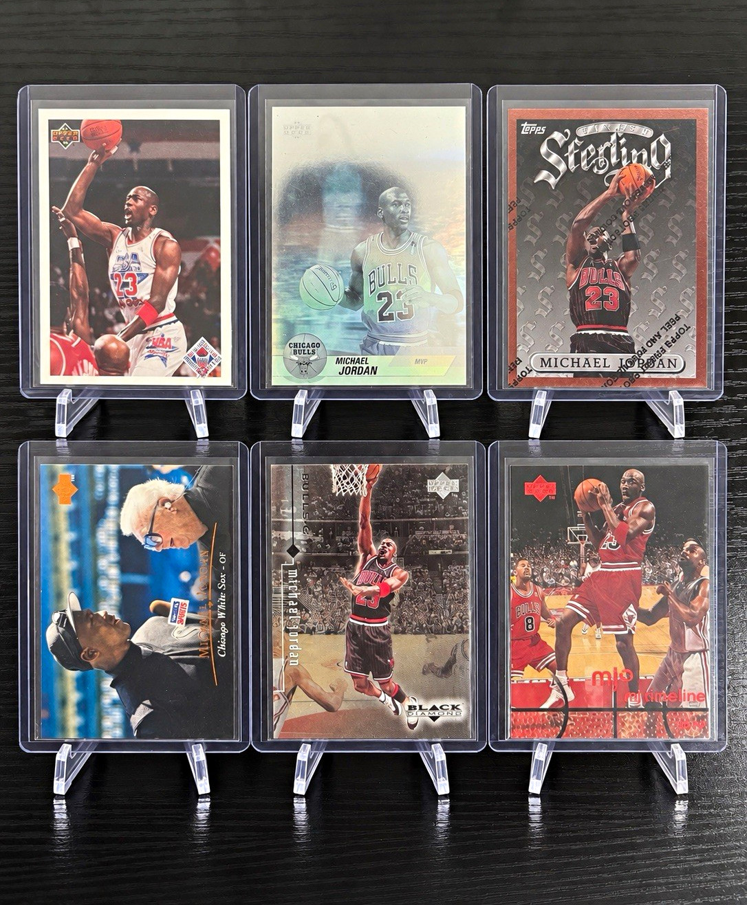 MVP all star Michael Jordan 6-Card Lot rare