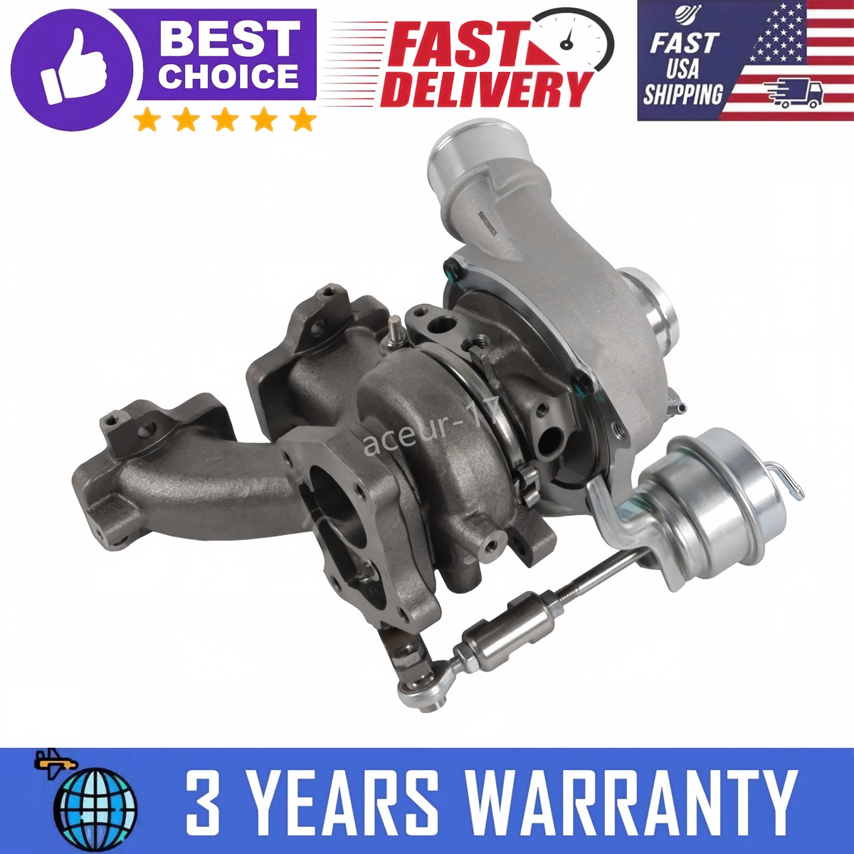 Turbocharger For 2022-24 Polaris RZR PRO XP ASM-TURBO-R 1208928 1206227 1208118
