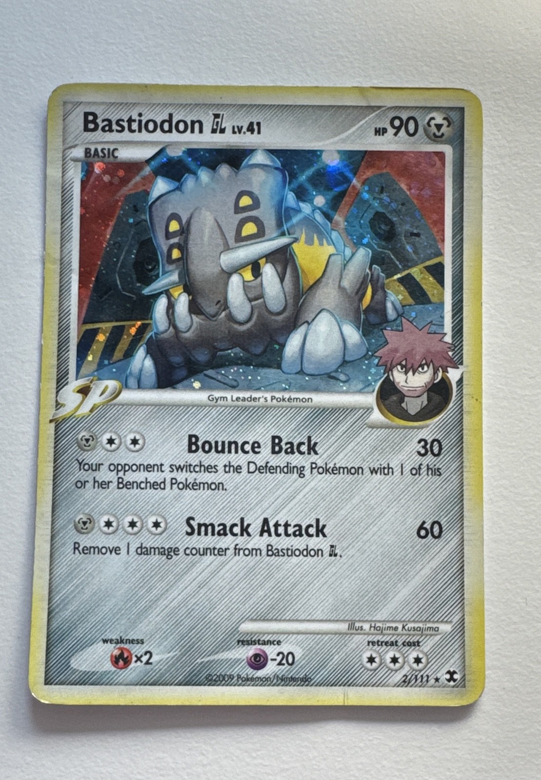 Bastiodon GL 2/111 Rising Rivals Holo