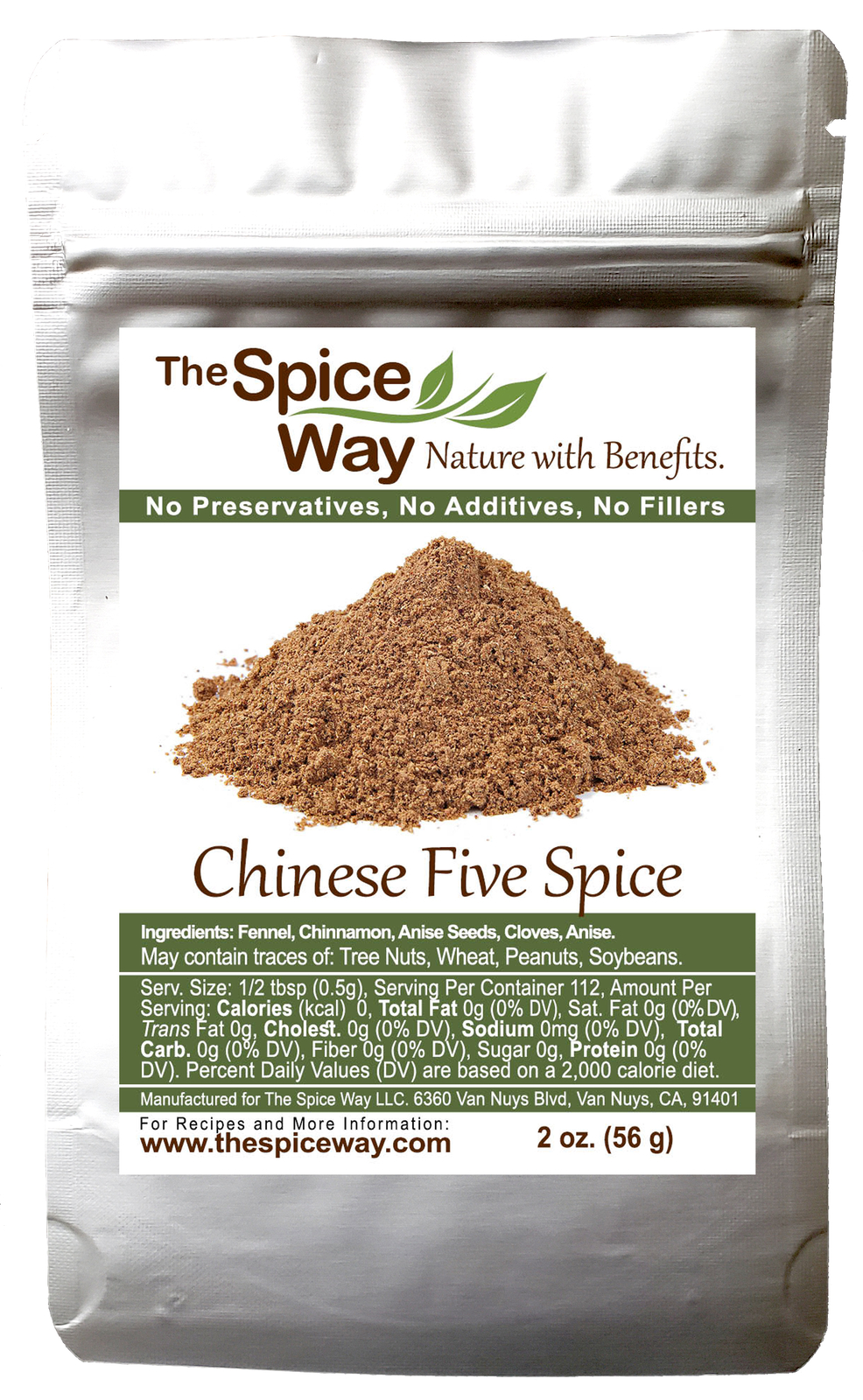 The Spice Way Chinese Five Spice Seasoning 2 oz