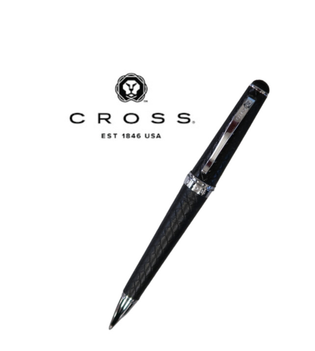 Cross Torero Braided Black Stylo Bille Ballpoint Pen New In Box At0542DC-1 Cross Torero Braided Black Stylo Bille Ballpoint Pen New In Box At0542DC-1