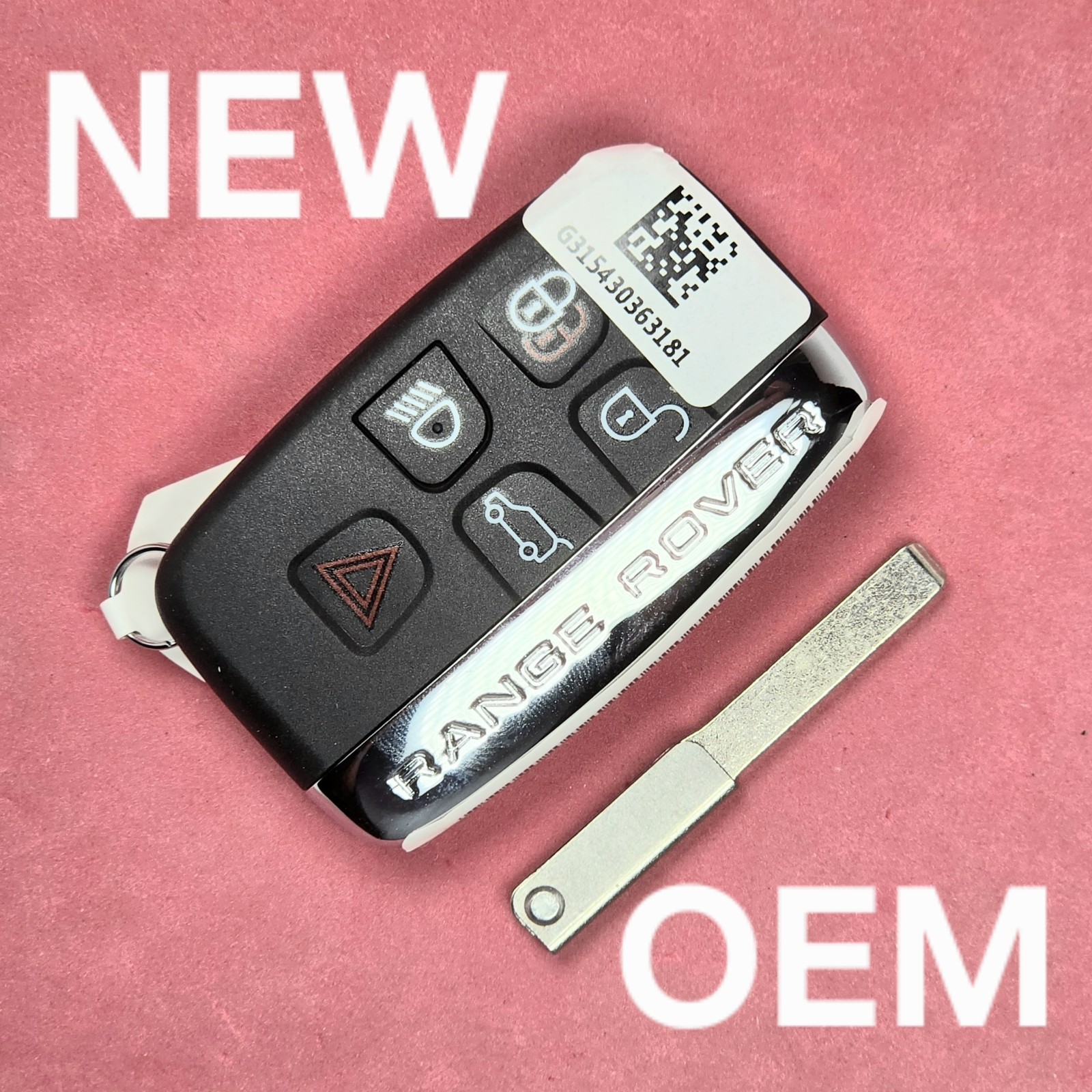 New OEM 2010 - 2023 Land Rover Range Rover Evoque Sport Smart Key - KOBJTF10A