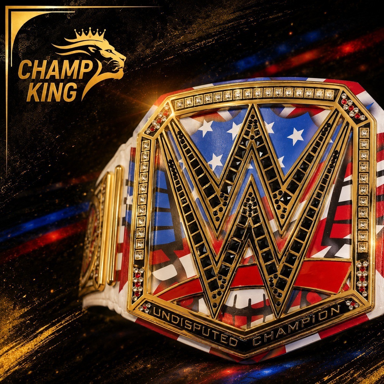 Cody Rhodes American Nightmare Custom Undisputed Championship Belt 