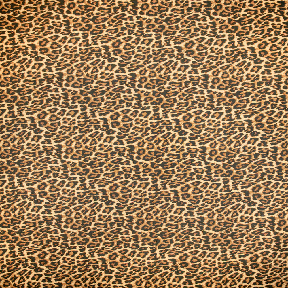 Ottertex Canvas Waterproof Printed Cheetah Fabric Sold By The Yard