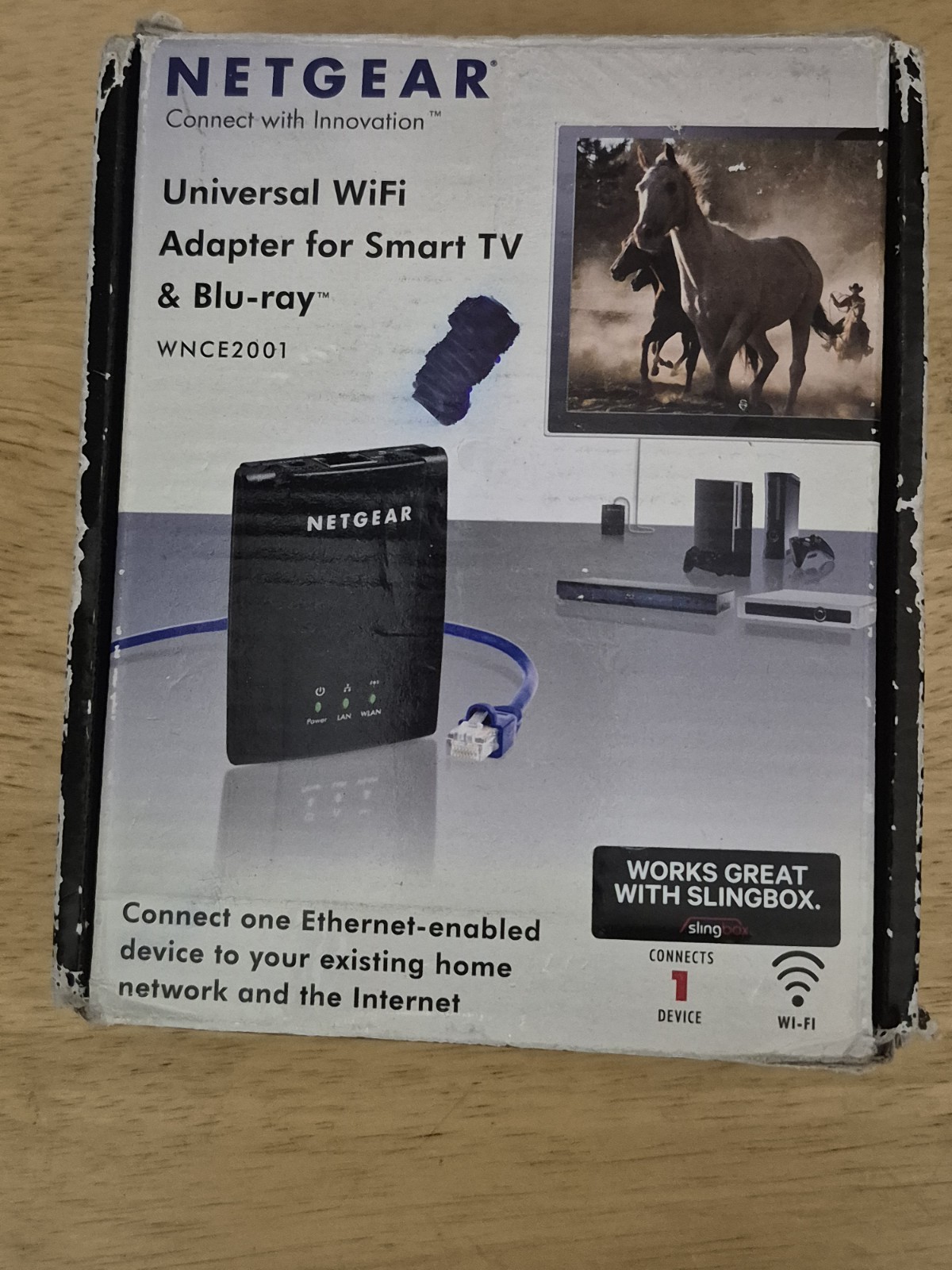Open Box WNCE2001 - NETGEAR Universal WiFi Internet Adapter Open Box WNCE2001 - NETGEAR Universal WiFi Internet Adapter