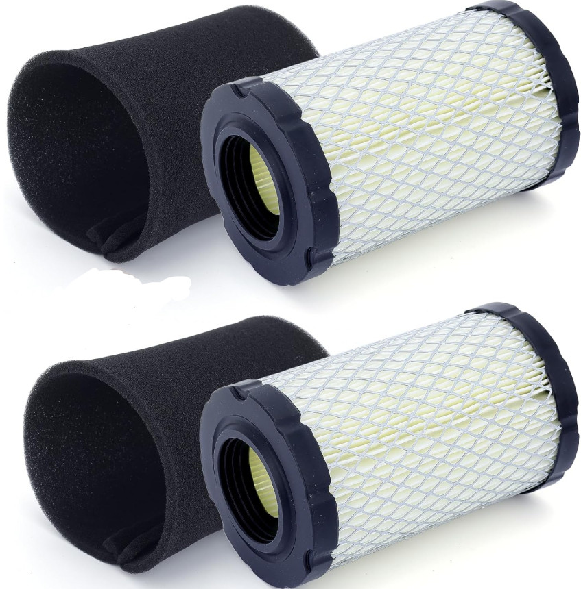 For Briggs & Stratton Lawn Tractor Engine 2x Air Filter Kit (Full Fit Models)
