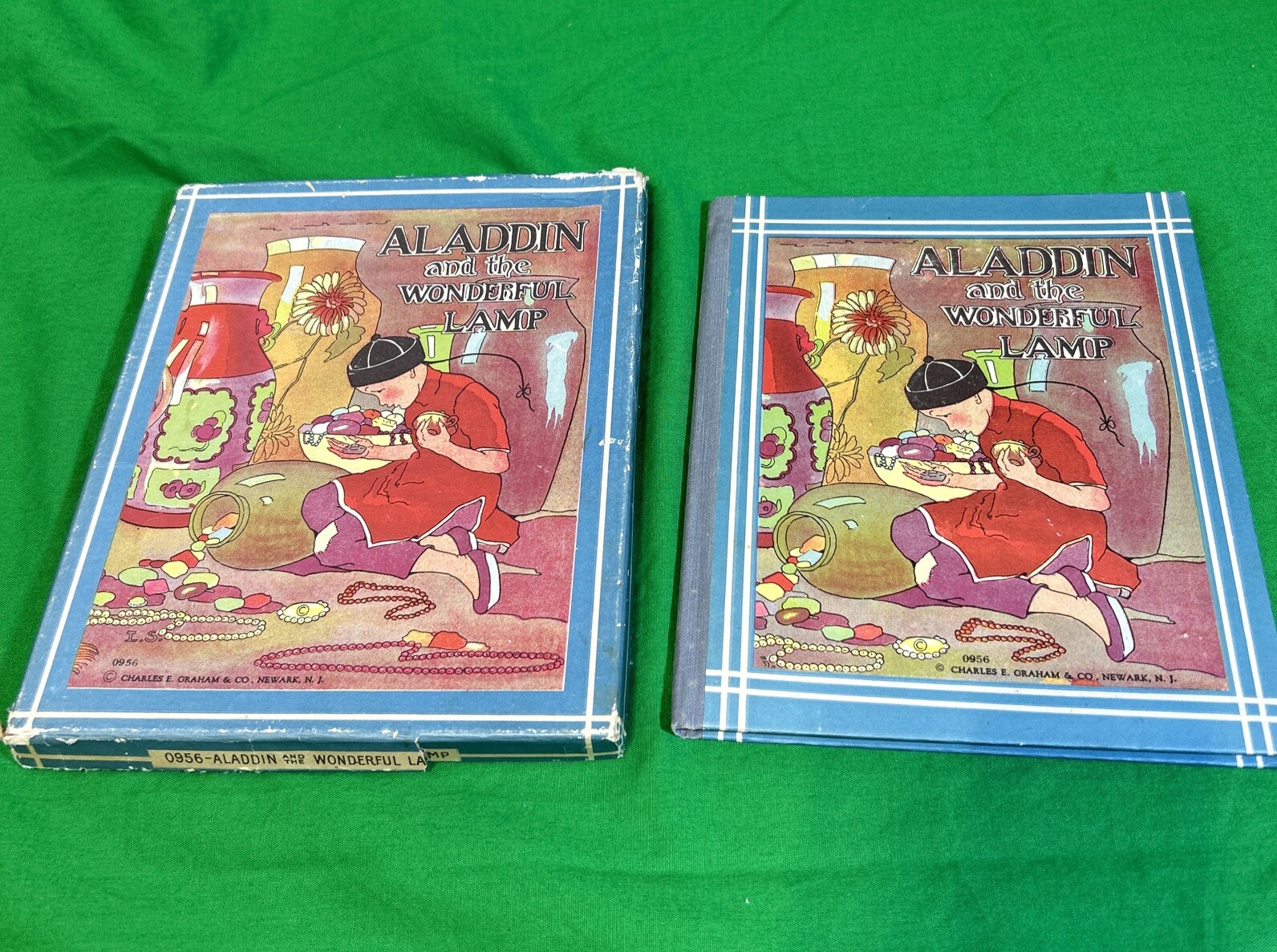 Arabian Nights ALADDIN AND THE WONDERFUL LAMP original box 1927 Charles Craham