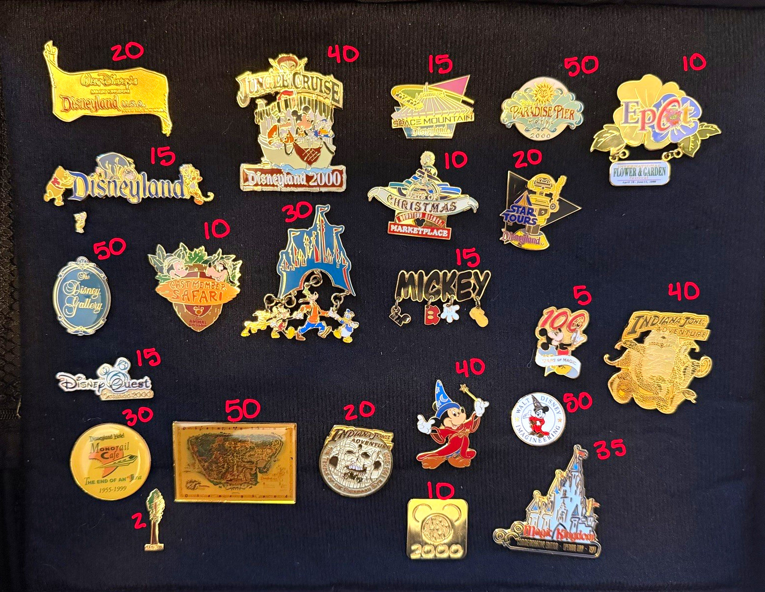 Disneyland & California Adventure Pin Lot - Listing 5/8 Disneyland & California Adventure Pin Lot - Listing 5/8