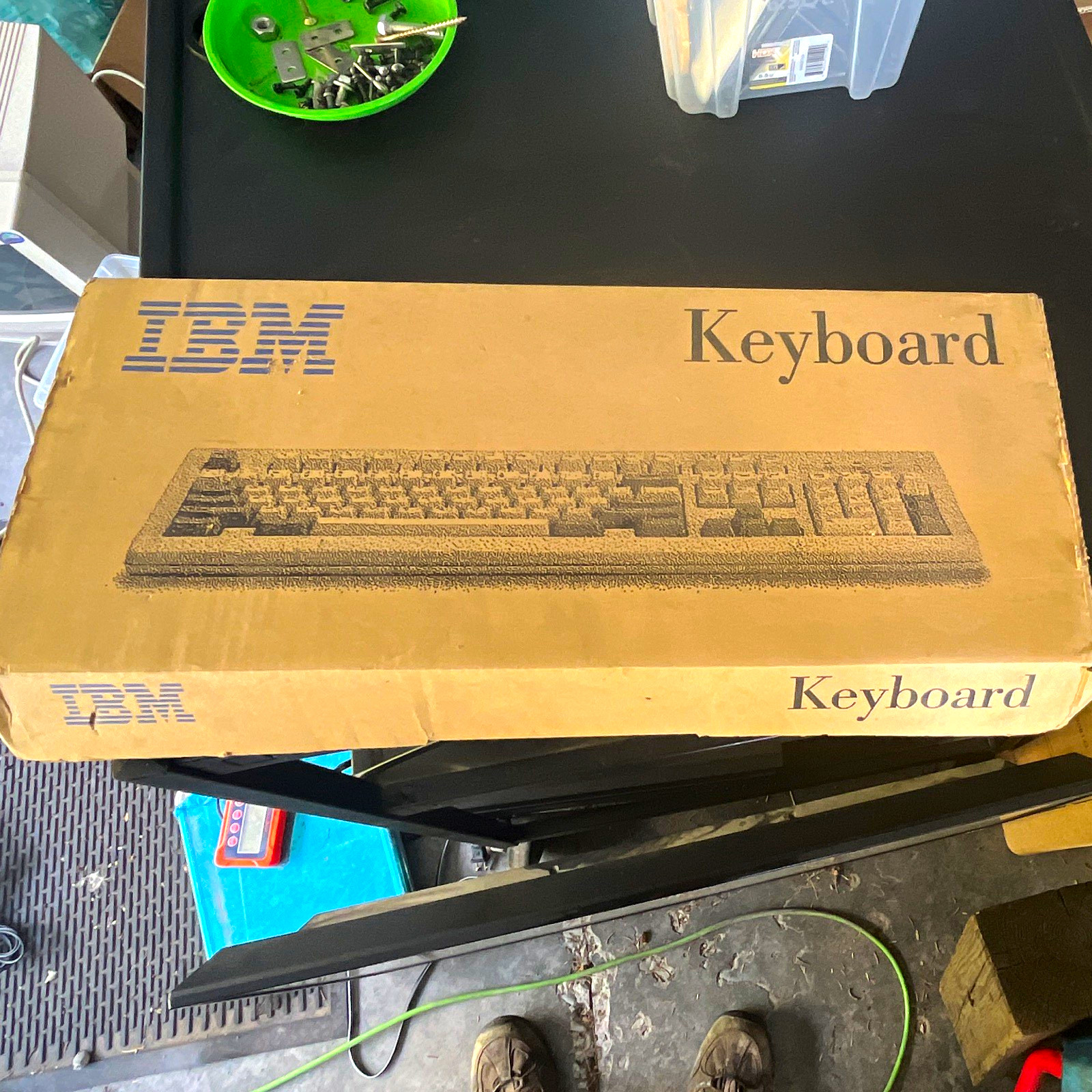 Vintage IBM KB-8923 104-Key PS/2 Keyboard – P/N 07H0665 – Original 1996 IBM Box