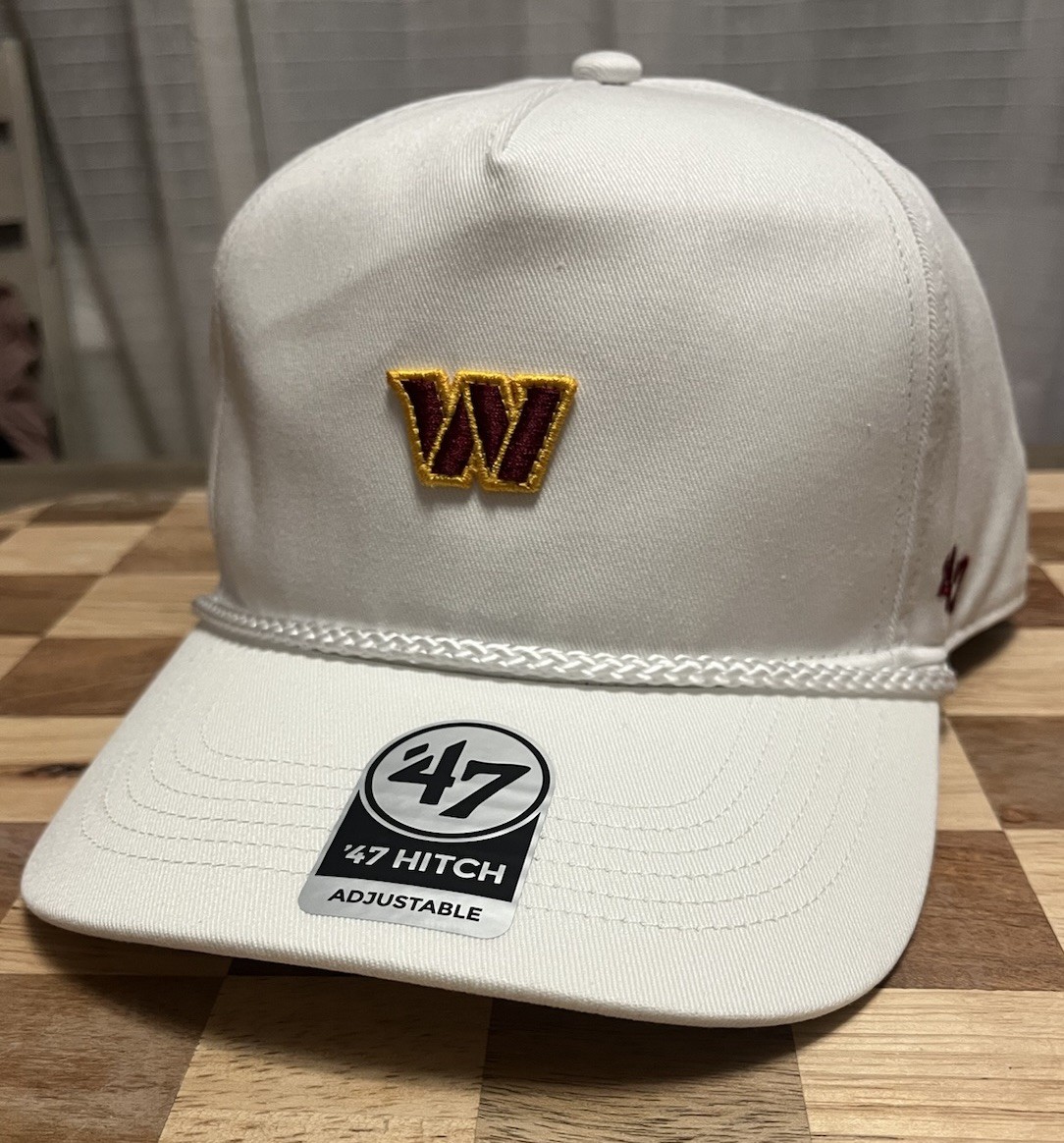NWT- Washington Commanders NFL '47 Brand Rope Hitch Snapback Adjustable Hat