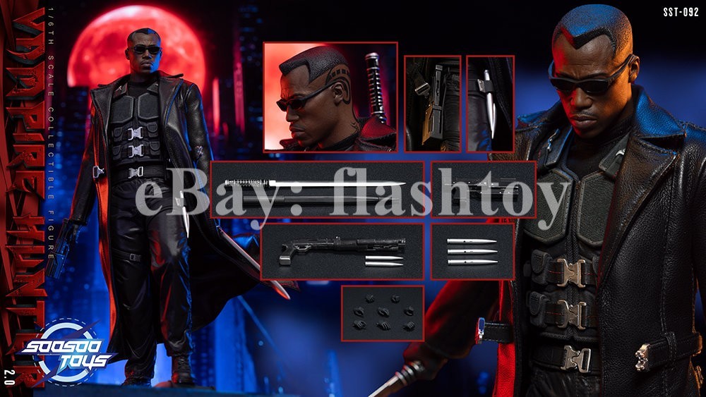 Presale Soosootoys SST-092 1/6 Vampire Hunter Blade Man Action Figure Model Toy