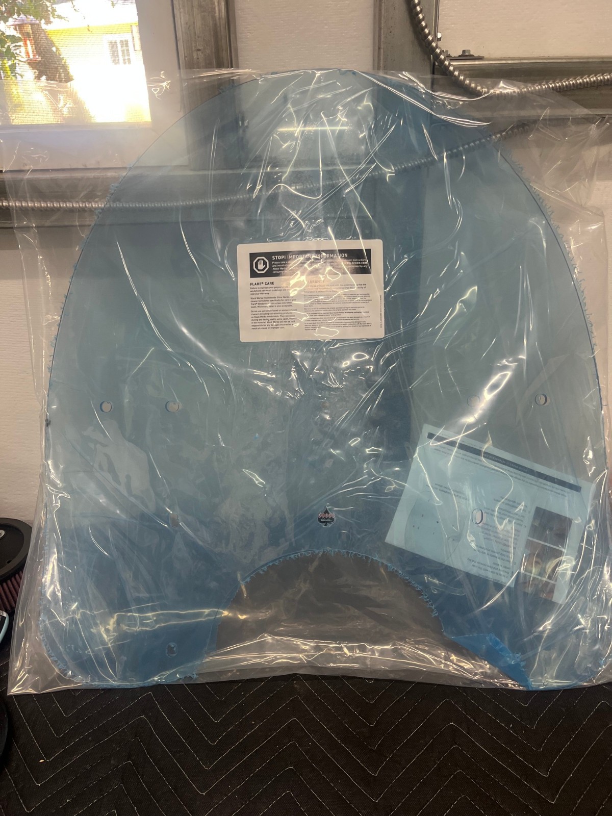 Klock Werks Windshield Billboard 1994-2025 Harley Road King FLHR