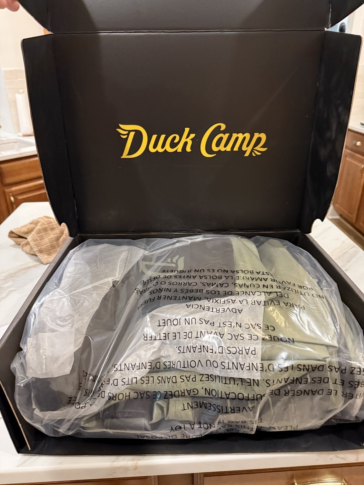 Duck Camp M\'s Zip Waders Moss/Raven (All Sizes) NEW ✨