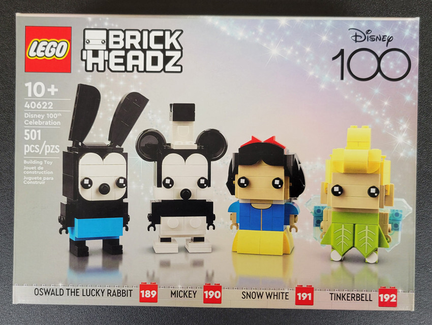 LEGO BRICKHEADZ: Disney 100th Celebration (40622) LEGO BRICKHEADZ: Disney 100th Celebration (40622)