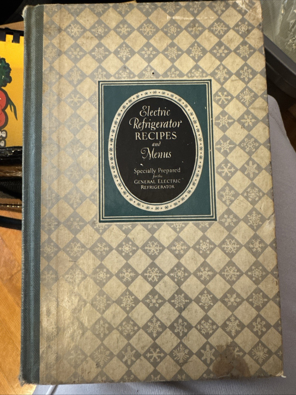 Electric Refrigerator Menus and Recipes -Vintage 1927-4th ed 1928