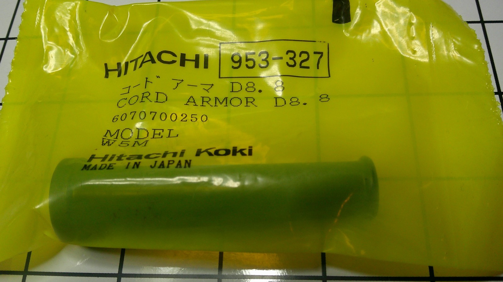 GENUINE Hitachi 953-327 CORD ARMOR D8.8 FOR 297 TYPES OF TOOLS 953327