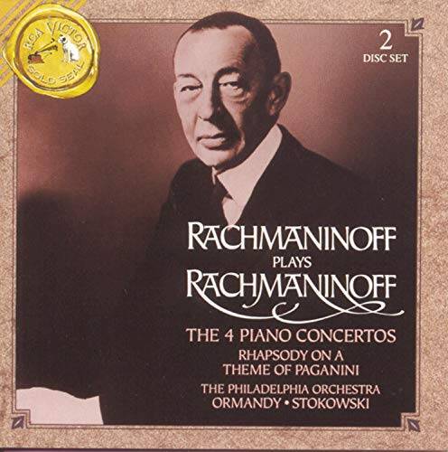 Rachmaninoff Plays Rachmaninoff: The 4 Piano Concertos - Audio CD - GOOD Rachmaninoff Plays Rachmaninoff: The 4 Piano Concertos - Audio CD - GOOD