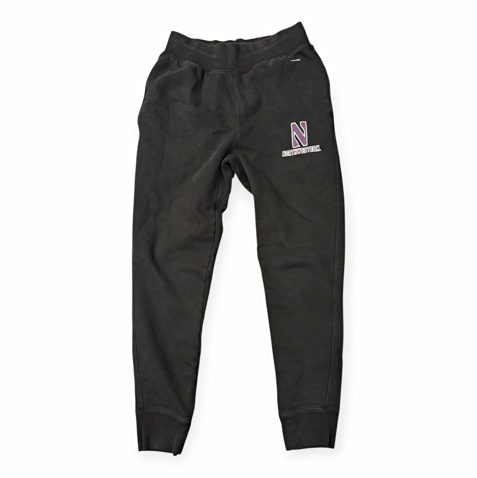 Vintage Northwestern Wildcats Champion Reverse Weave Joggers Sweatpants Size M