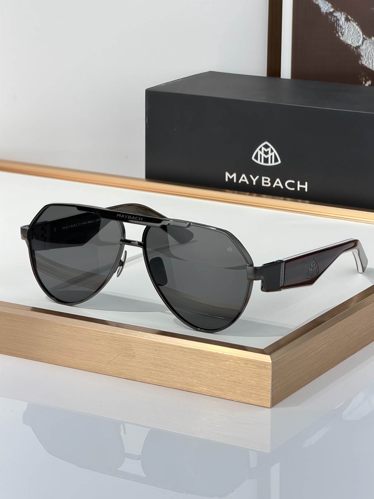 Maybach The King III Sunglasses Diamond Edition 62-14-145 Luxury Eyewear
