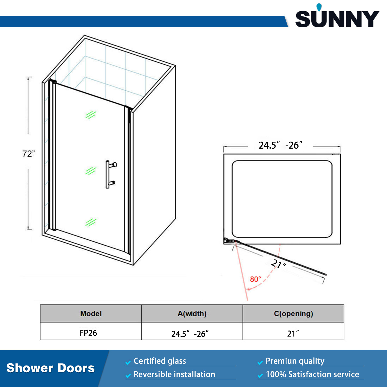 SUNNY SHOWER 26-36\