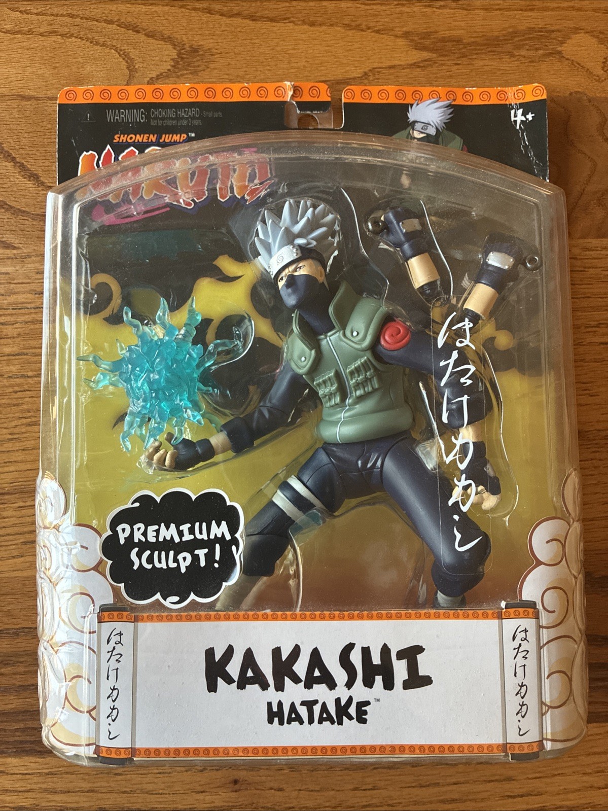Naruto Figure Kakashi Hatake Mattel Toy Figurine Premium Sculpt 2002 Shonen Viz Naruto Figure Kakashi Hatake Mattel Toy Figurine Premium Sculpt 2002 Shonen Viz
