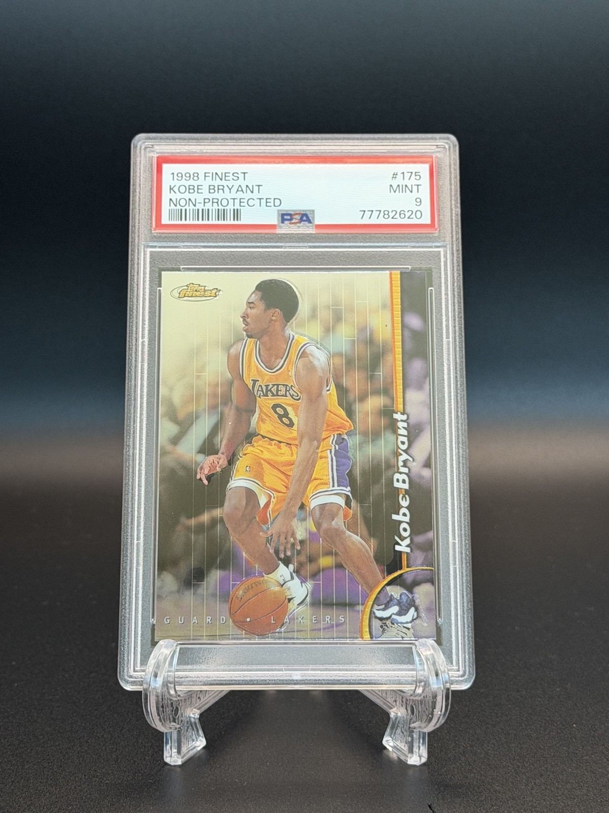 1998-99 Topps Finest - Kobe Bryant #175 No-Protector PSA 9