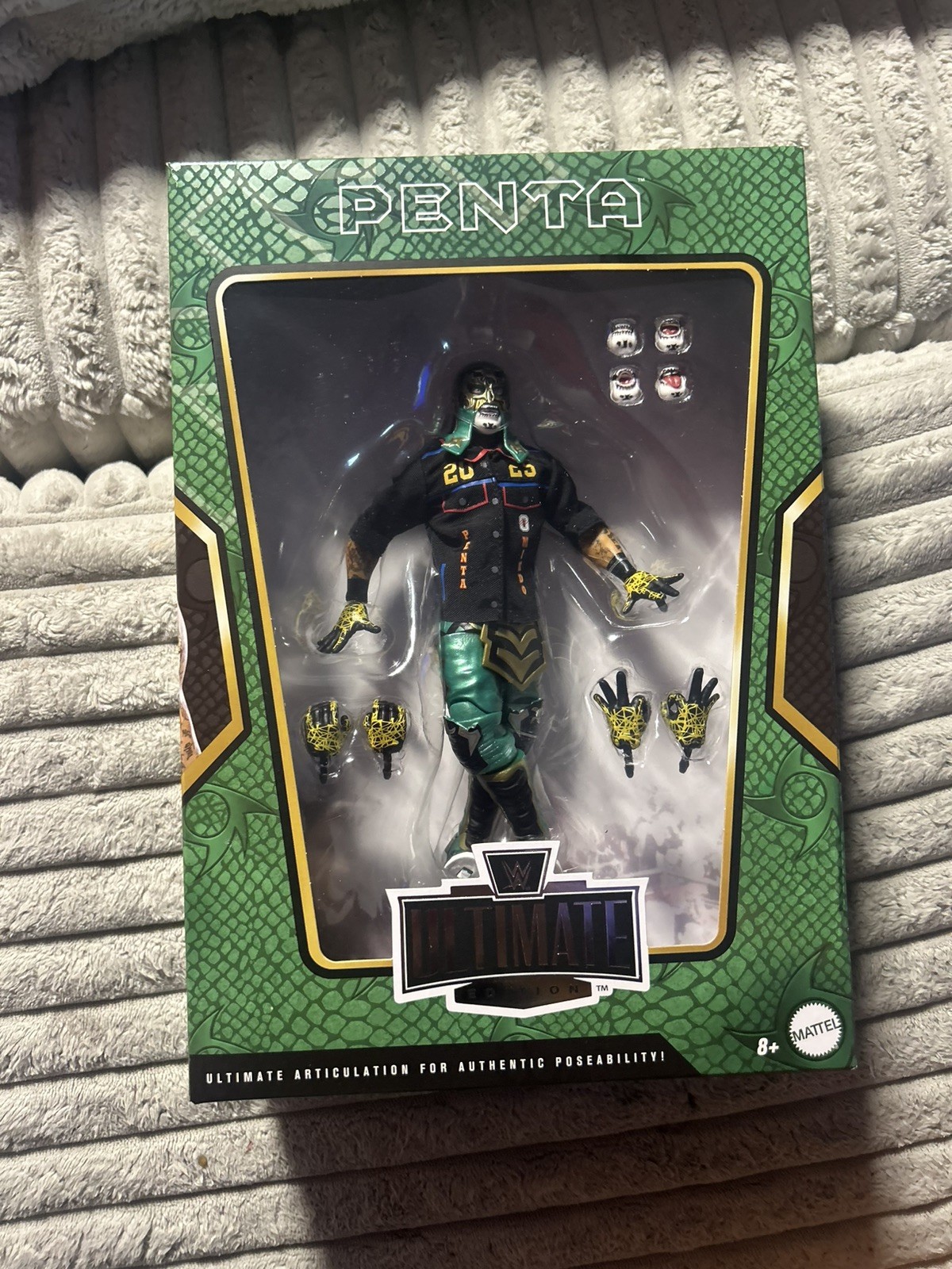 Presale Mattel WWE Penta Ultimate Edition Action Figure Presale Mattel WWE Penta Ultimate Edition Action Figure