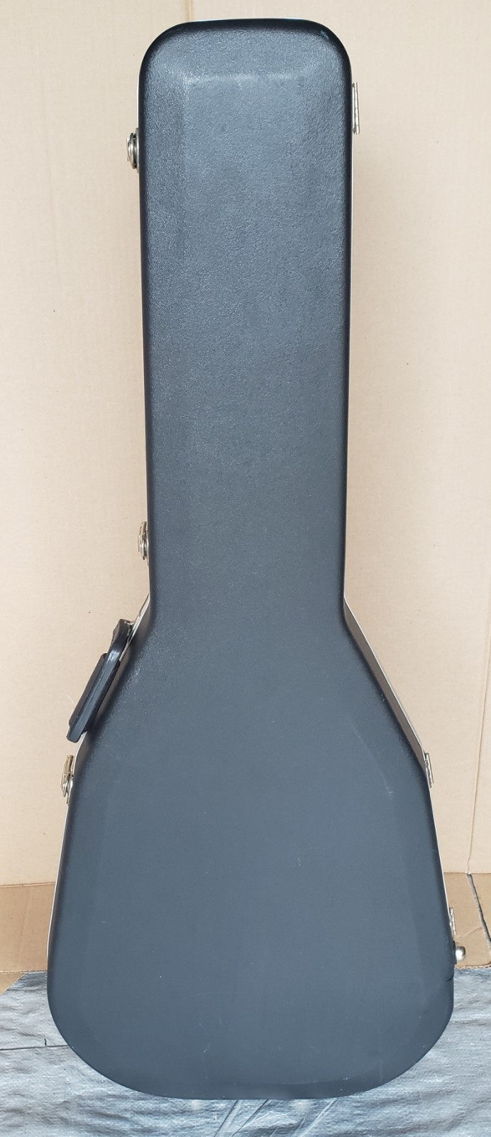 Vintage Molded Domed Guitar Hardshell Case Black 46” 
