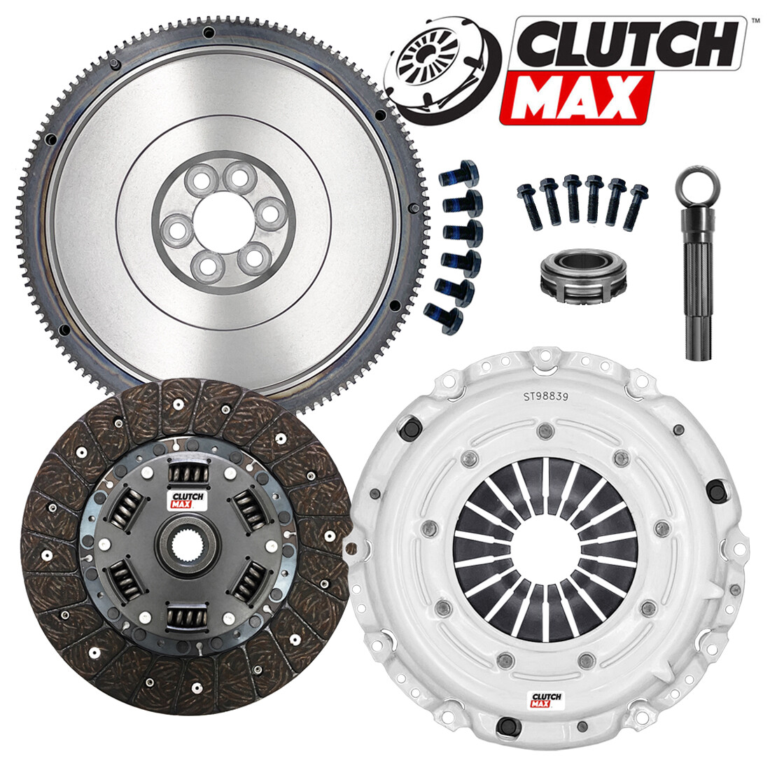 CM STAGE 2 CLUTCH KIT & FLYWHEEL FOR VW GOLF JETTA BEETLE 1.8L 1.8T 1.9L TDI CM STAGE 2 CLUTCH KIT & FLYWHEEL FOR VW GOLF JETTA BEETLE 1.8L 1.8T 1.9L TDI