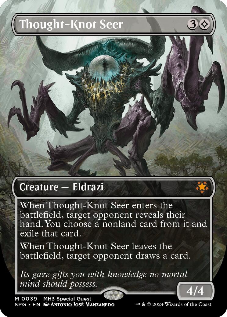 Thought-Knot Seer (Borderless) - 39 - NM - Special Guests