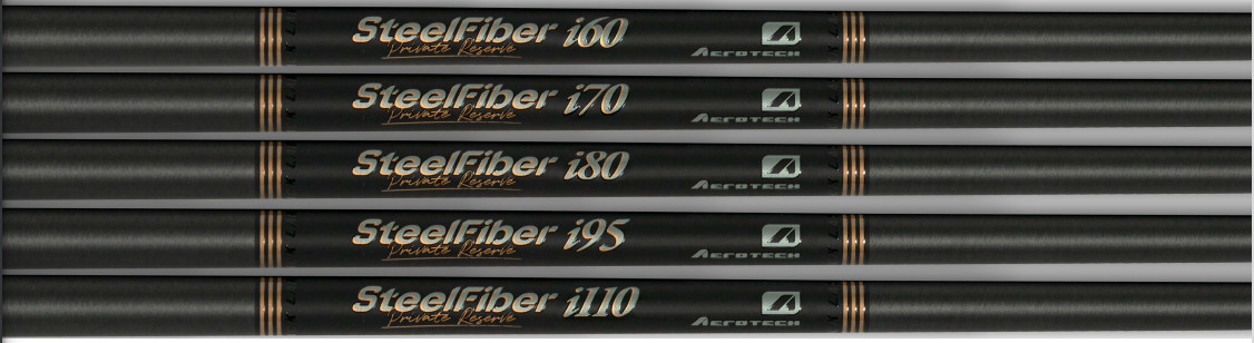NEW Aerotech SteelFiber Private Reserve Iron Shafts (.370\