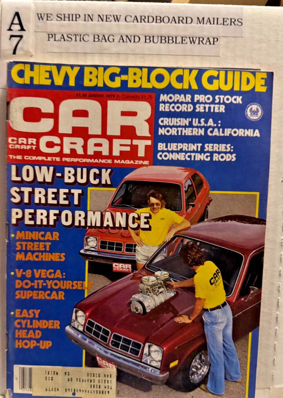 Vintage Car Craft Magazine August 1979
