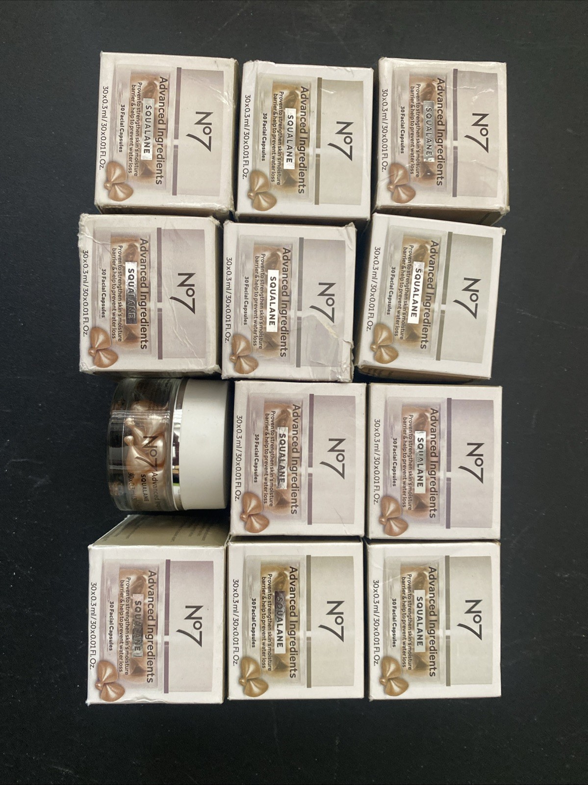 No7 Squalene Capsules 30pk 12 Pc Lot