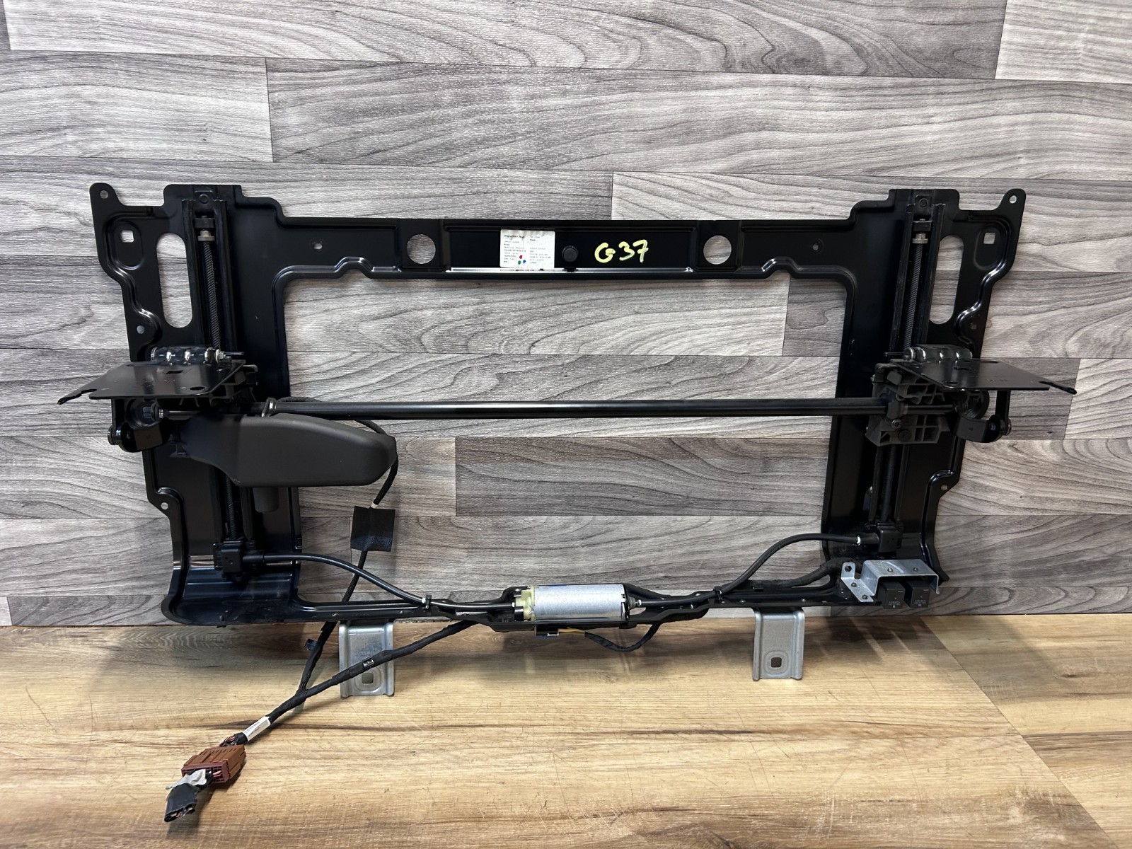 INFINITI G37 Q60 OEM CONVERTIBLE FOLDING PARCEL SHELF FRAME WITH MOTOR 2009_2015