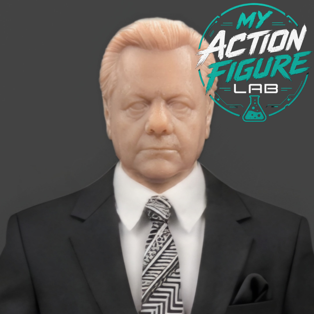 Goodfellas 3D Printed Custom Head Sculpt Unpainted