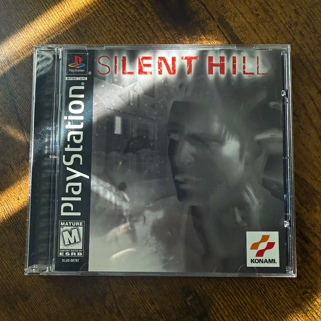 Konami Silent Hill (PS1) Manual Included Black Label Konami Silent Hill (PS1) Manual Included Black Label