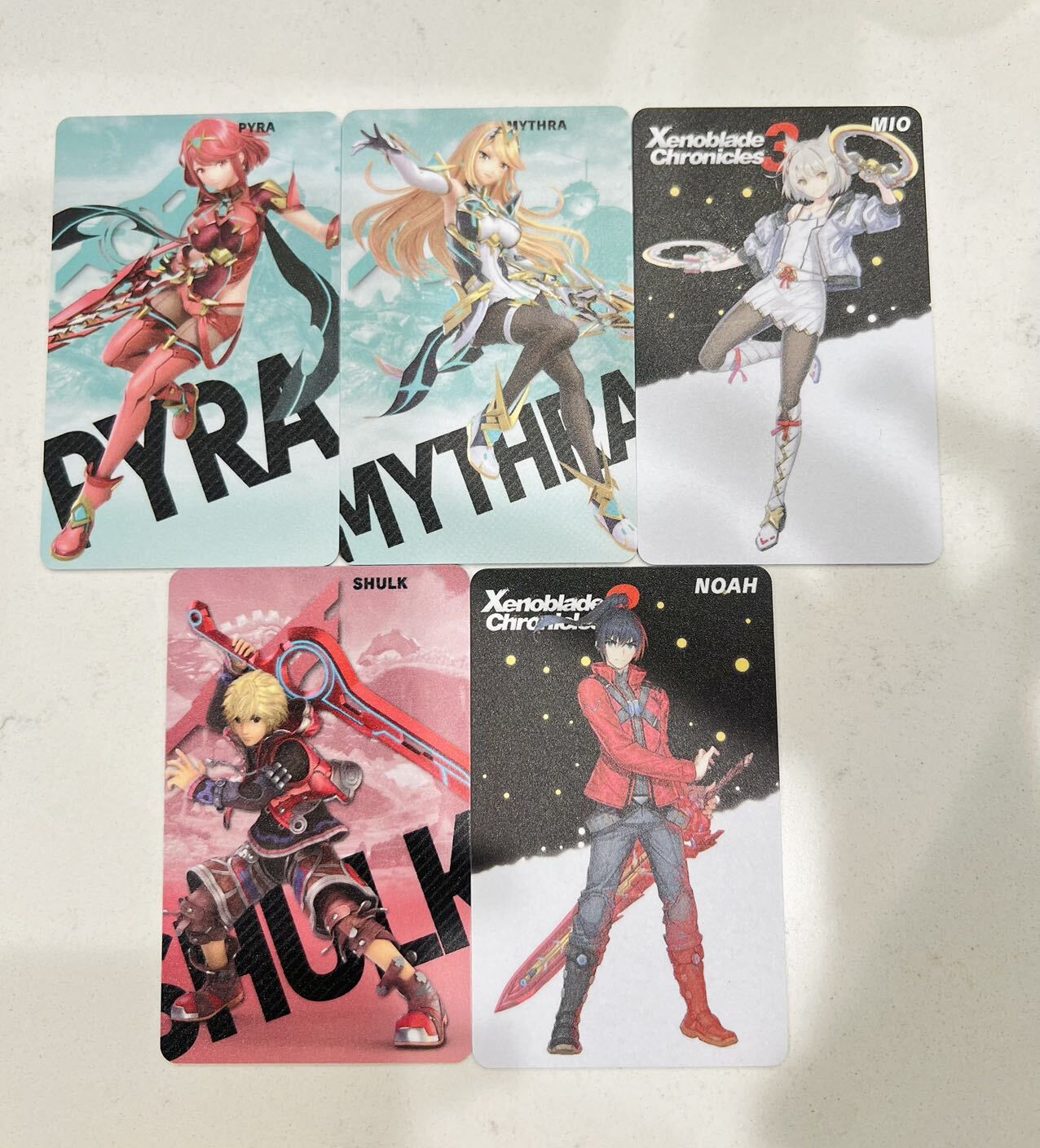 ALL 5PCS Amiibo Xenoblade 3 Chronicles Card Fast Shipping Free stickersNOAH ALL 5PCS Amiibo Xenoblade 3 Chronicles Card Fast Shipping Free stickersNOAH