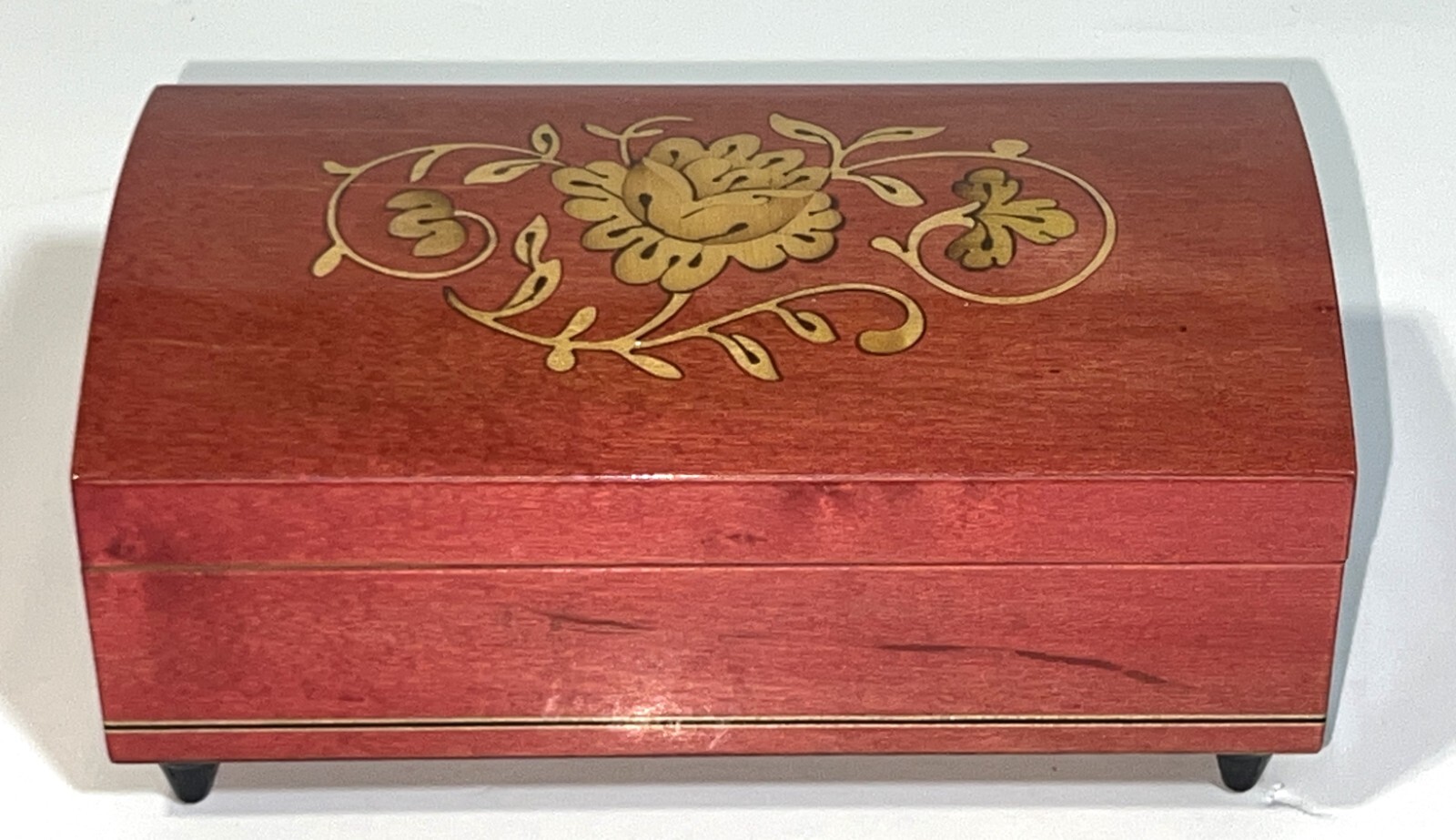 Sorrento Specialties Reuge Swiss Musical Wood Inlay Music Box Send in The Clowns Sorrento Specialties Reuge Swiss Musical Wood Inlay Music Box Send in The Clowns