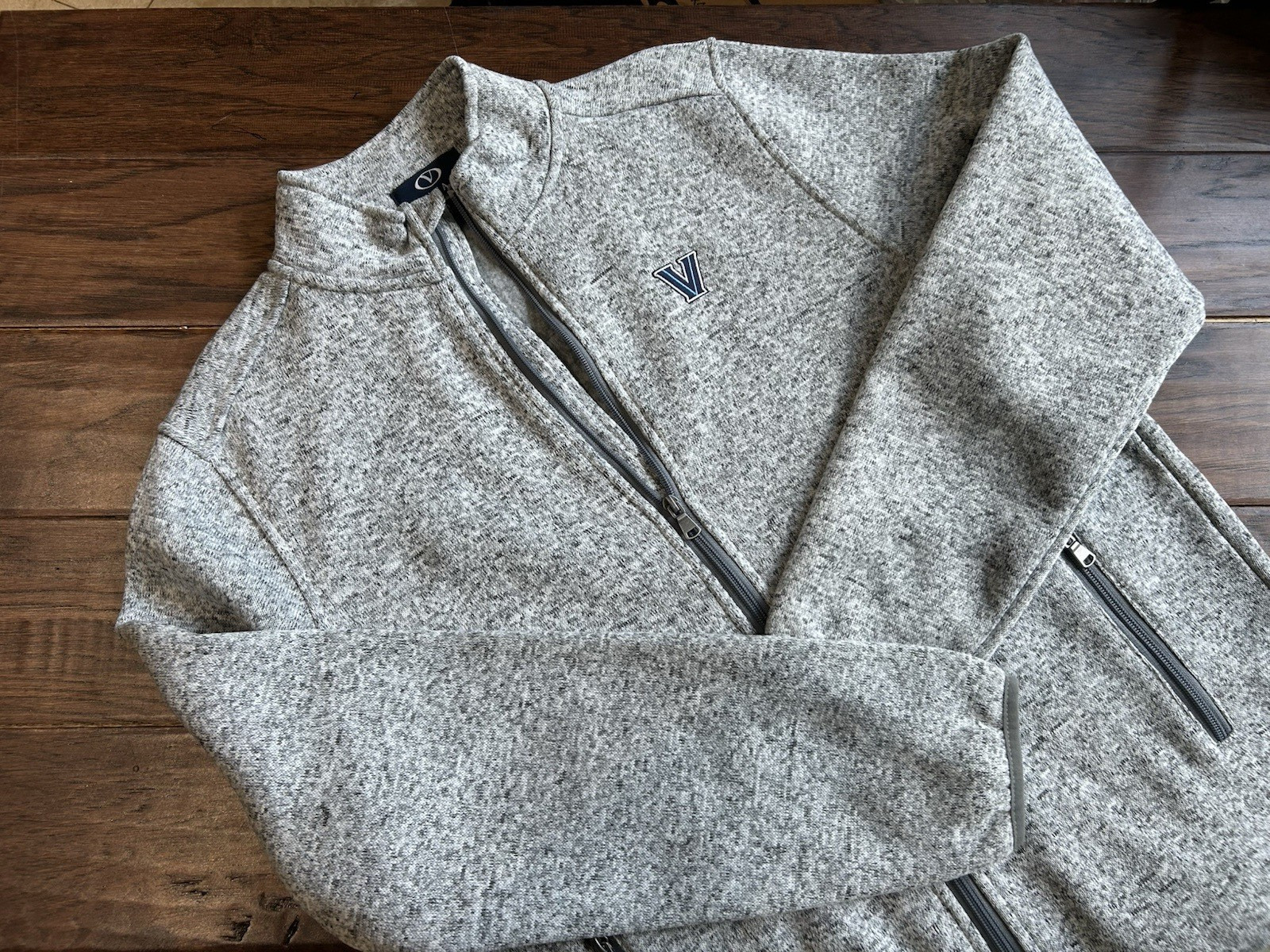 Villanova Wildcats Full Zip Fleece by Vantage Men\'s M NWOT Villanova Wildcats Full Zip Fleece by Vantage Men\'s M NWOT