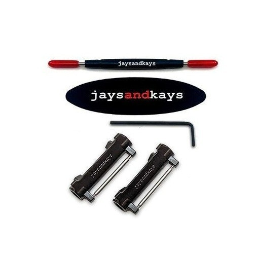 JaysAndKays® Metal Adapters Kit for Casio GShock GPRH1000 and 24mm Straps