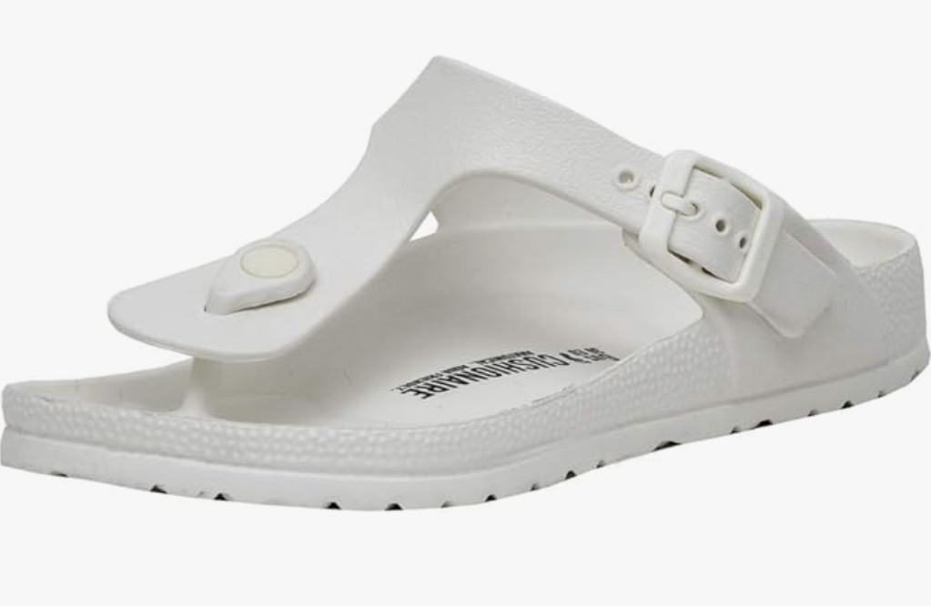 CUSHIONAIRE Women\'s 6 Ella EVA Comfort Footbed Sandal size 6