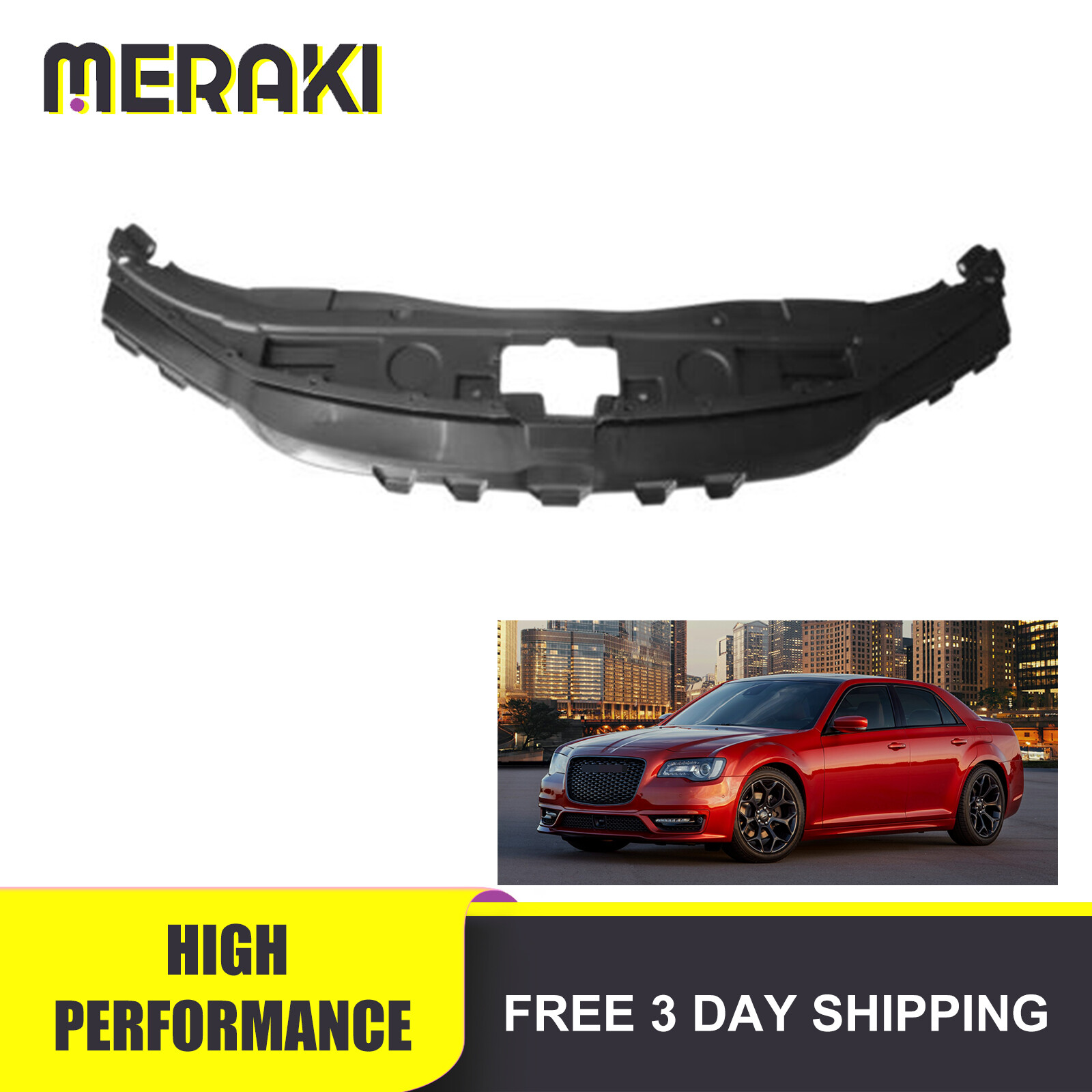 Fits 2015-2022 Chrysler 300 New Front Radiator Core Support Upper Cover