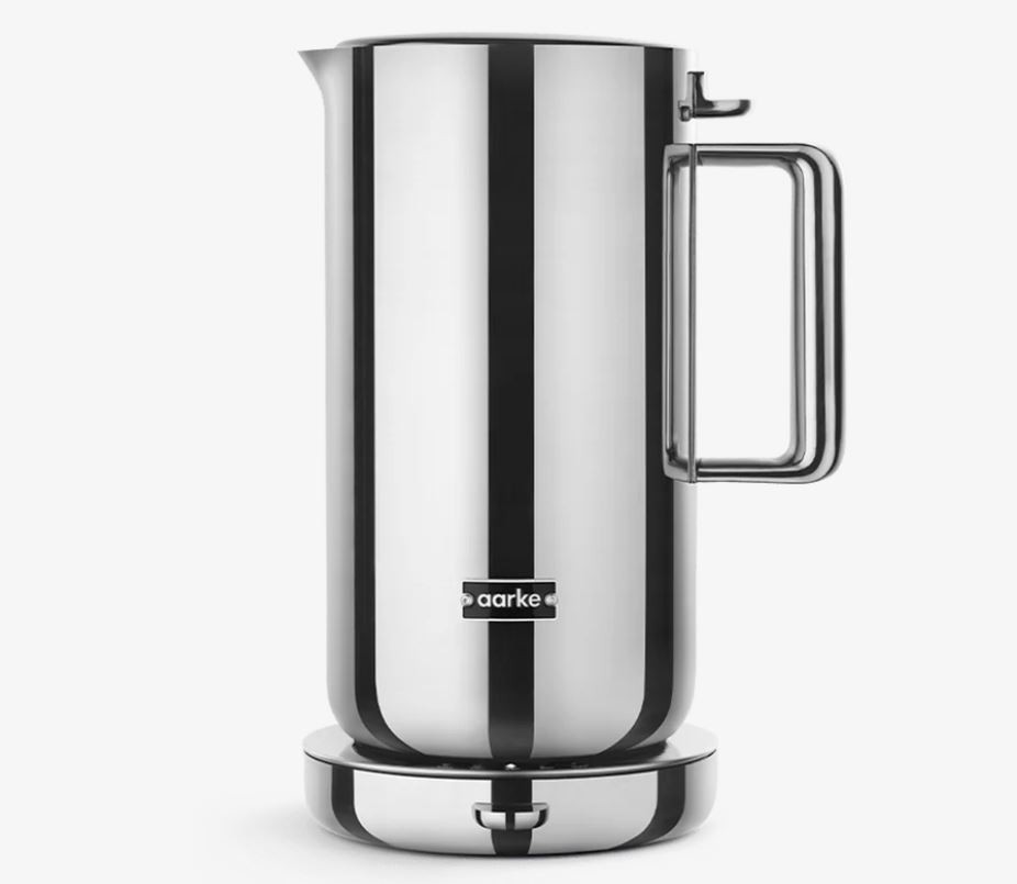 Aarke Kettle - Electric Stainless Steel Tea Kettle 1.2L (40oz), Steel