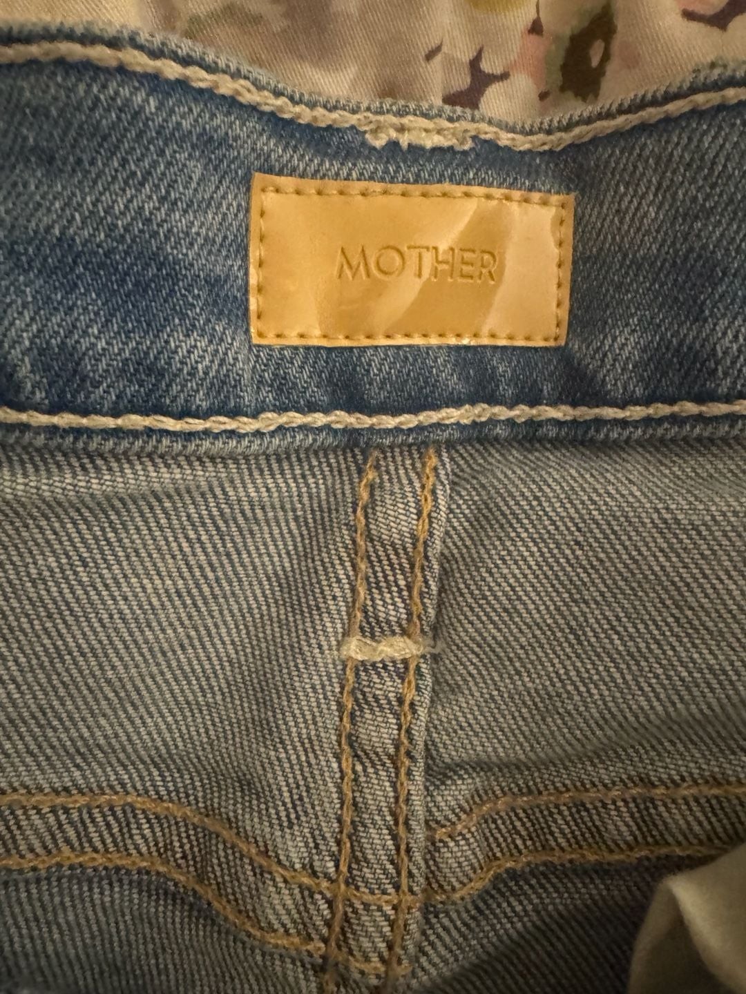 MOTHER Lil\' Mother Jeans Size 28 P Petite Blue
