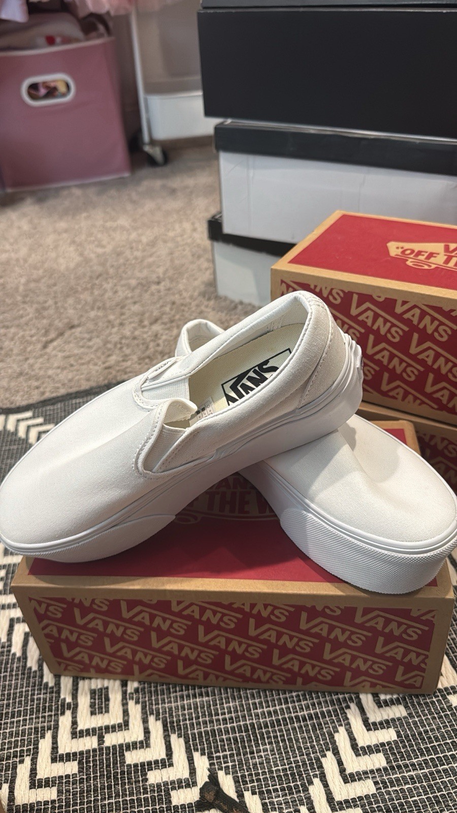 Women’s Van Shoes Off The Wall Platform Size 6 Women’s Van Shoes Off The Wall Platform Size 6