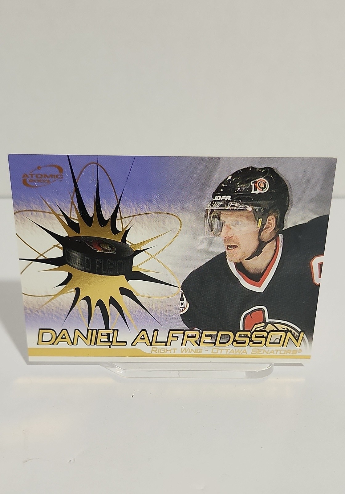 2002-03 Pacific Atomic - ColdFusion Daniel Alfredsson #18