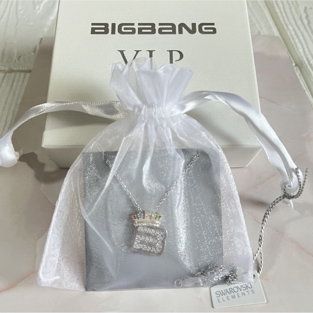 BIGBANG Swarovski Necklace VIP Seat Edition Jewelry Authentic Rare Limited BIGBANG Swarovski Necklace VIP Seat Edition Jewelry Authentic Rare Limited