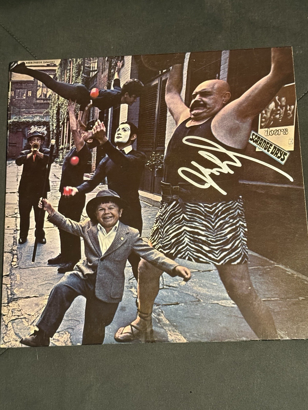 The Doors Strange Days Vinyl LP Signed John Densmore Record Autographed IP