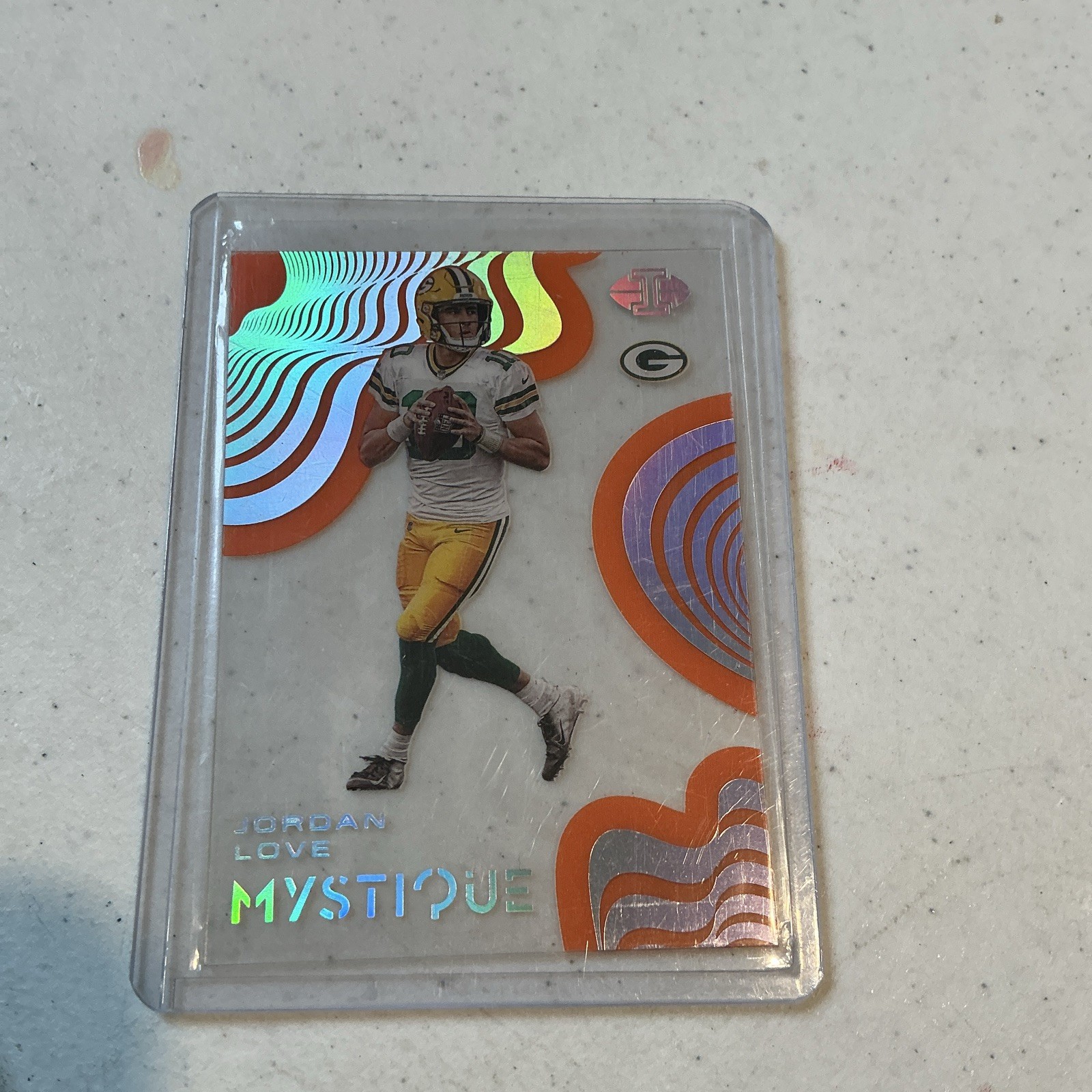 Panini 2020 Illusions Mystique Insert Jordan Love Packers #MY4 Orange RC